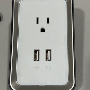 Sharper Image Black Power Adapter